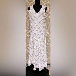 For Cynthia large dress with fringe hem